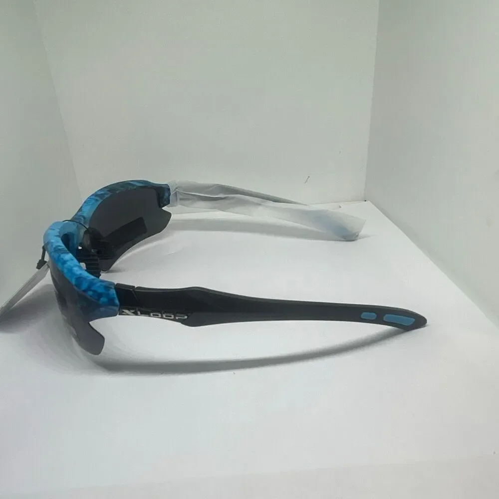 X-Loop Polarized Wrap Around Sport Sunglasses UV400 Protection
